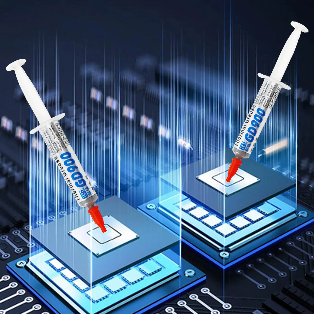 GD900 Thermal Paste Syringe – CPU & GPU Heatsink Compound Thermal Paste Axl