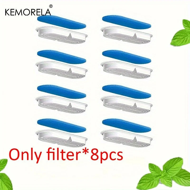 KEMORELA Activated Carbon Cat Water Fountain Filter 8/12 PCS Pet Water Filter Axl 8PCS