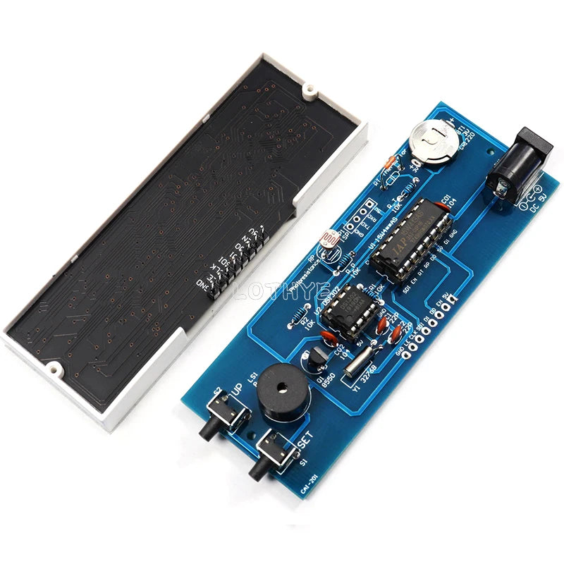 DIY Multicolor Digital Tube Clock Kit – 51 Microcontroller DIY Electronics Kit Axl