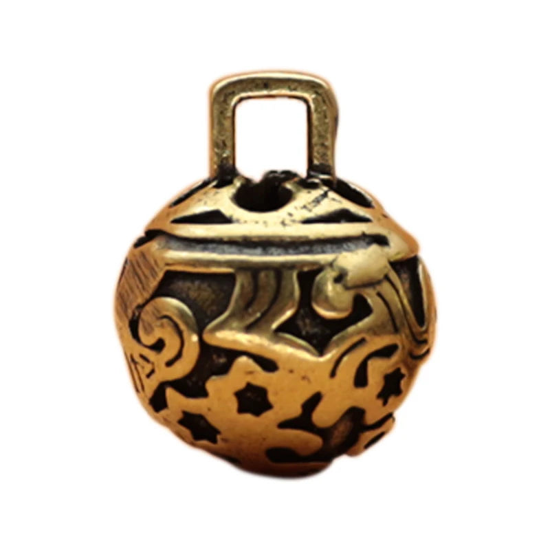 Retro Brass Bell Keychain – Car Pendant & Charm Gift Bell Pendant Keychain Axl 1PCS