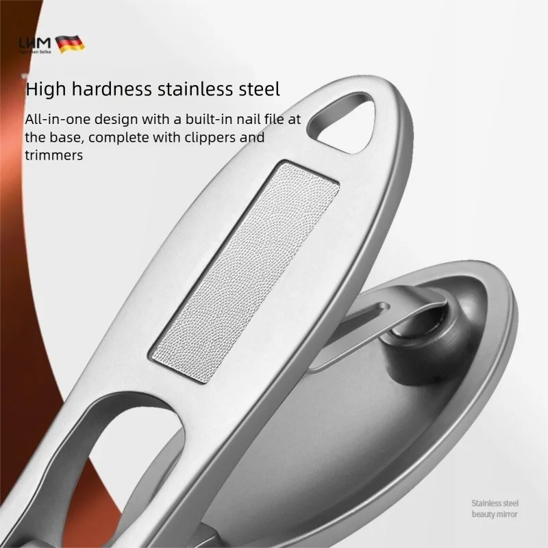 Stainless Steel Nail Clipper – Precision Fingernail & Toenail Trimmer Nail Clipper Axl