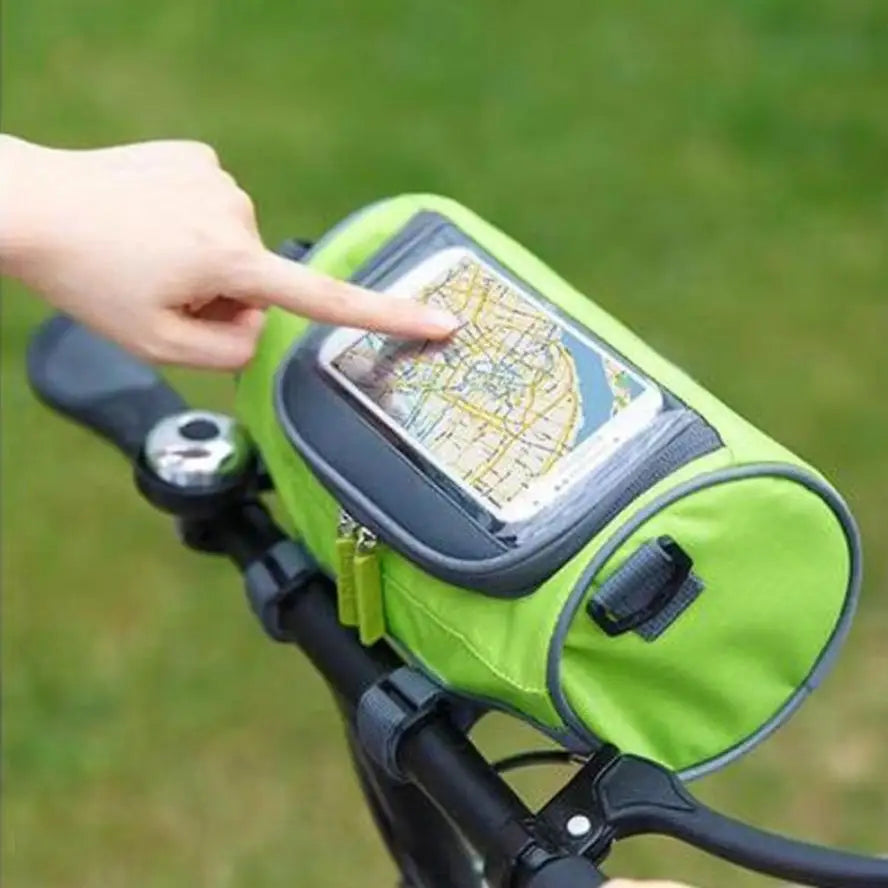 Waterproof Bicycle Handlebar Frame Bag – Front Pack with Window Bicycle Handlebar Bag Axl