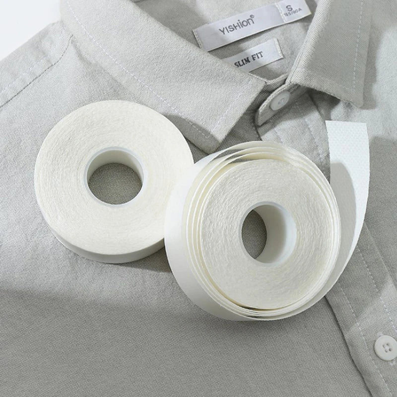 Self-Adhesive Collar Tape – Sweat-Absorbing Shirt Neck Pads Collar Styling Tape Axl