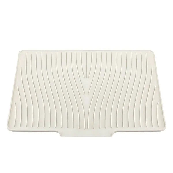 Silicone Dish Drying Mat – Anti-Slip & Heat-Resistant Drain Pad Silicone Drain Mat Axl Beige 40 x 33 cm