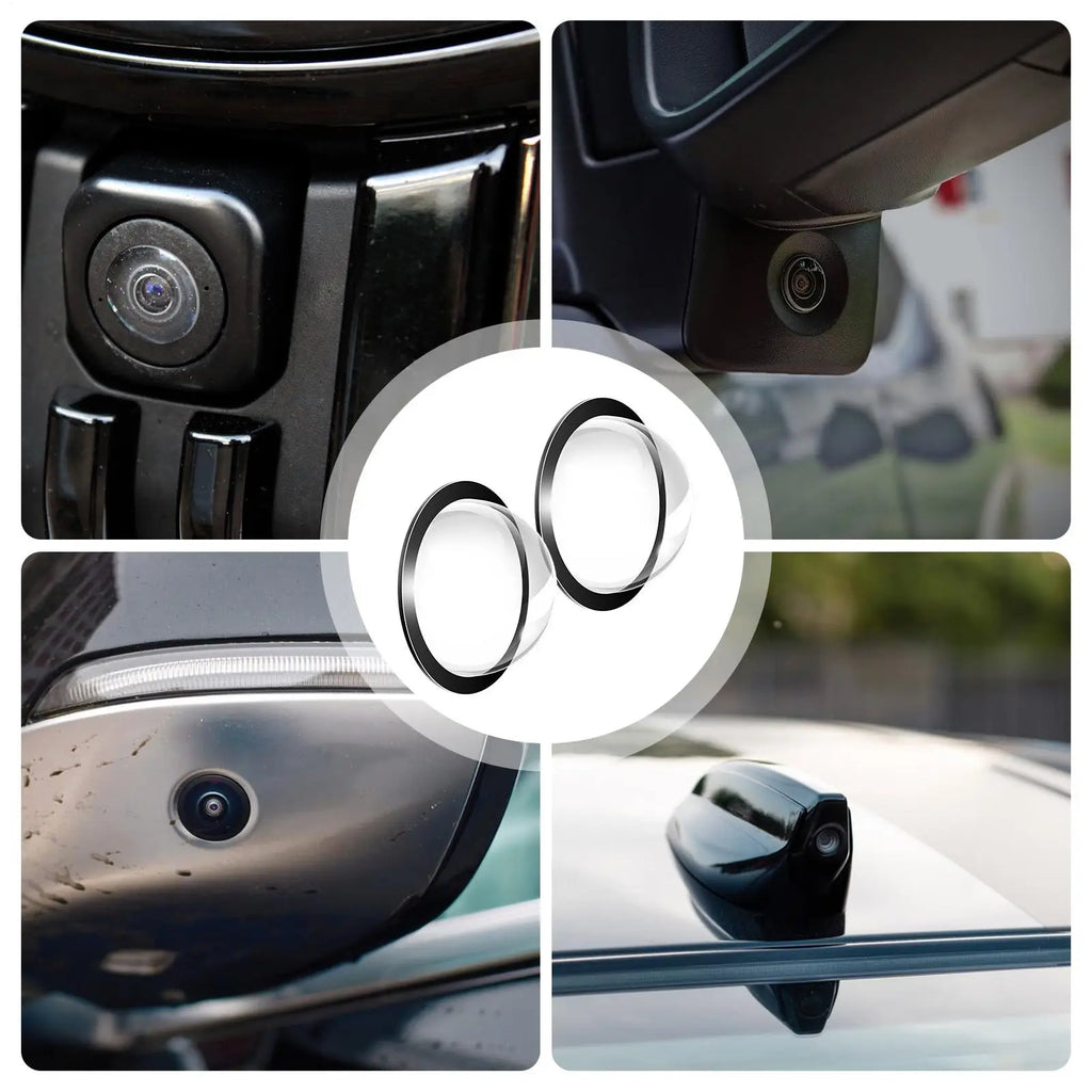 Backup Camera Lens Protective Cover 2-Pack | Adhesive Film Camera Lens Protector Axl