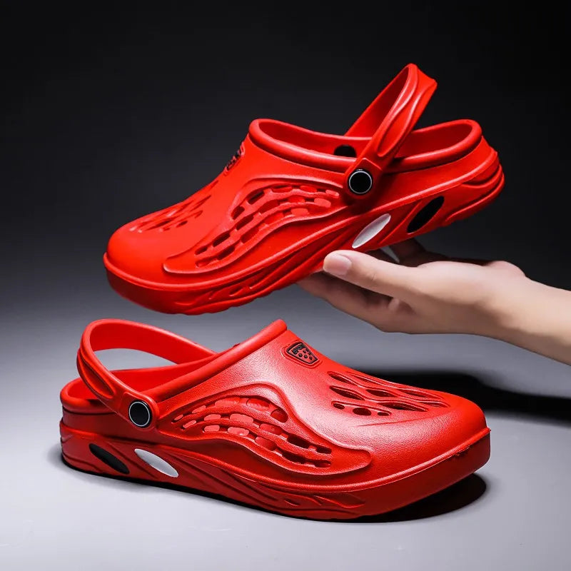 Men's EVA Clogs Sandals – Lightweight Beach & Garden Shoes Men's Clog Sandals Axl