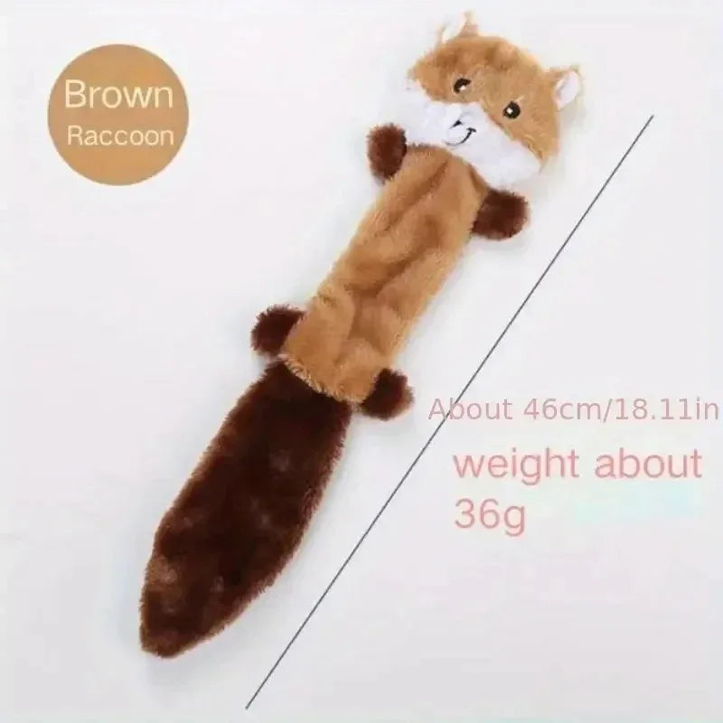 Plush Squeaky Dog Toy – Bite-Resistant Fleece Chew Toy Squeaky Dog Toy Axl