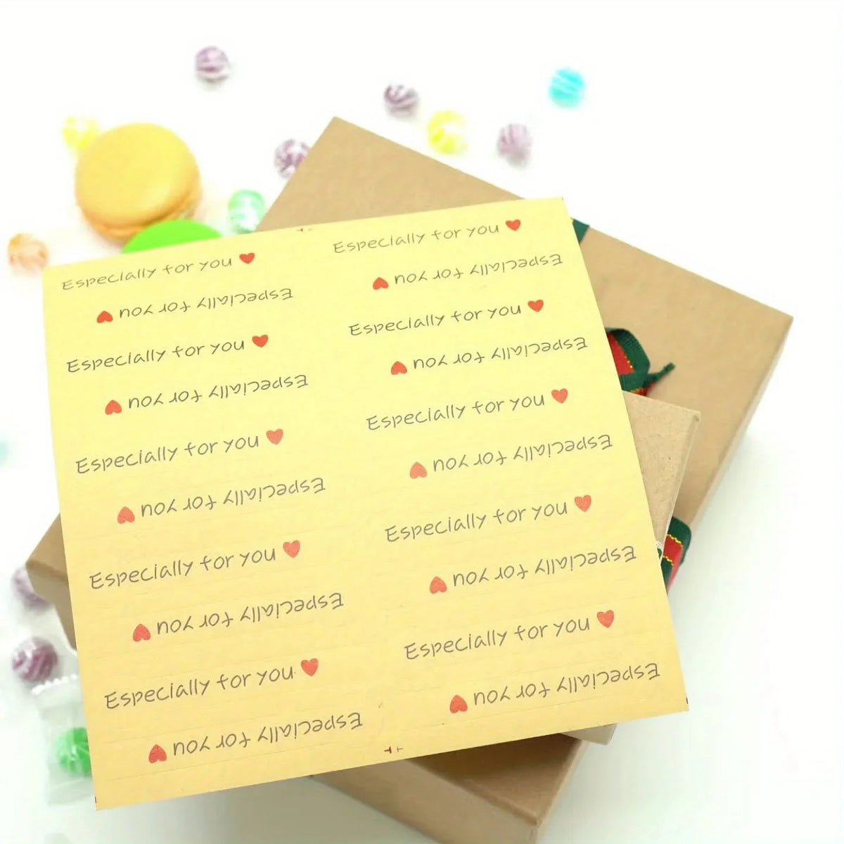 Kraft Paper "Especially For You" Scrapbooking Gift Labels Scrapbooking Stickers Axl