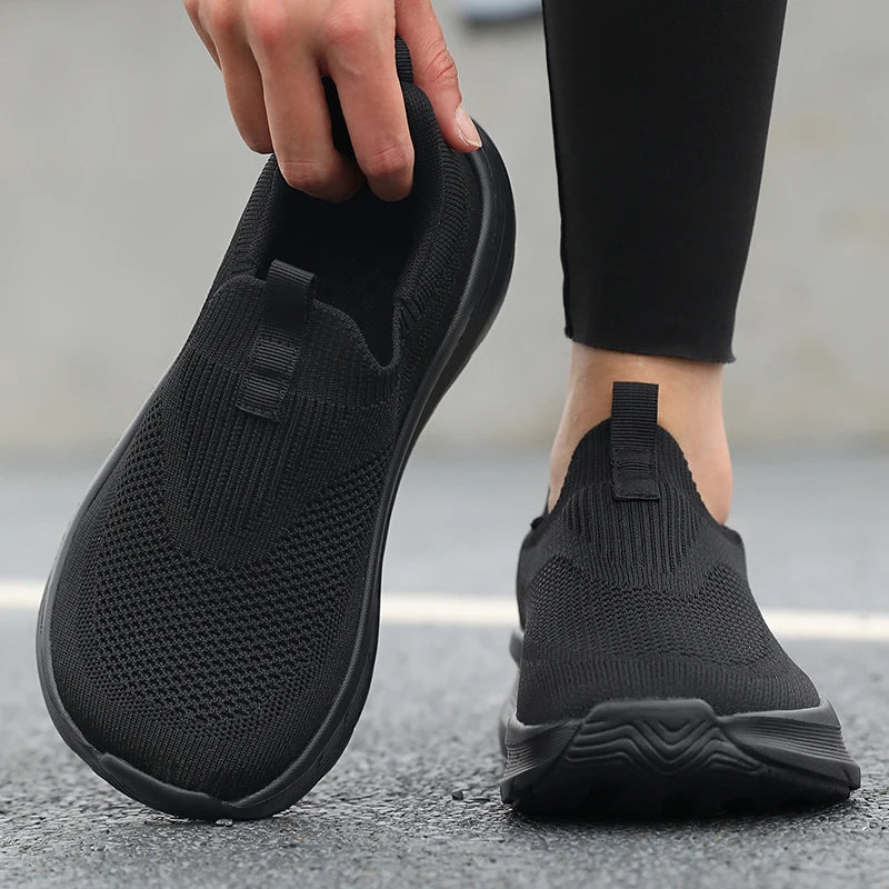 ZULIWAGN Barefoot Shoes – Extra-Wide Unisex Mesh Sneakers Barefoot Sneakers Axl