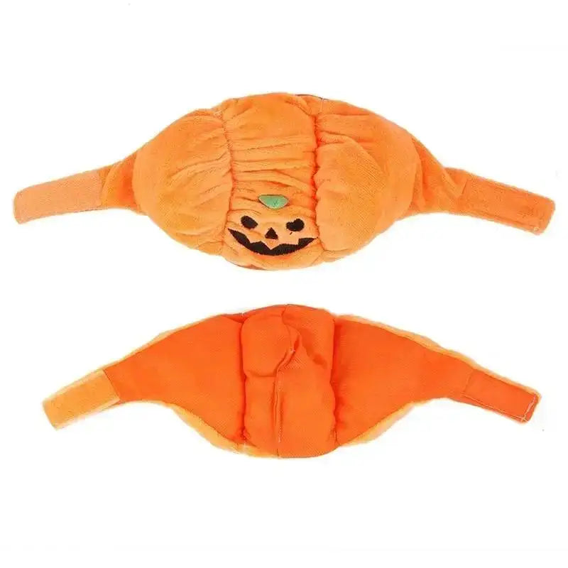 Pet Halloween Pumpkin Hat – Plush Costume for Cats & Dogs Pet Costume Hat Axl