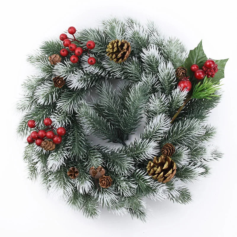 Artificial Pine Needle Picks for Christmas Crafts & Décor 5/10Pcs Christmas Craft Picks Axl