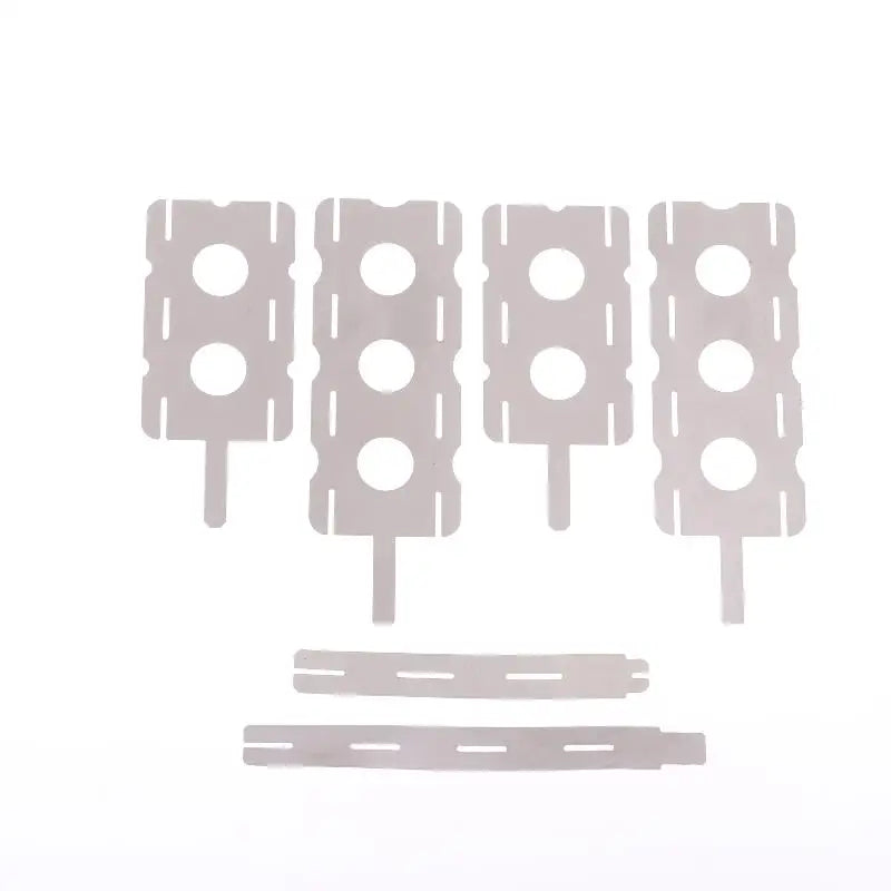 30 Pcs 18650 Battery Nickel Sheets for Spot Welding | 5 Sets Battery Nickel Strips Axl