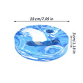 2-Pack EVA Foam Aquatic Fitness Discs | Pool Exercise Aid Pool Exercise Discs Axl Blue