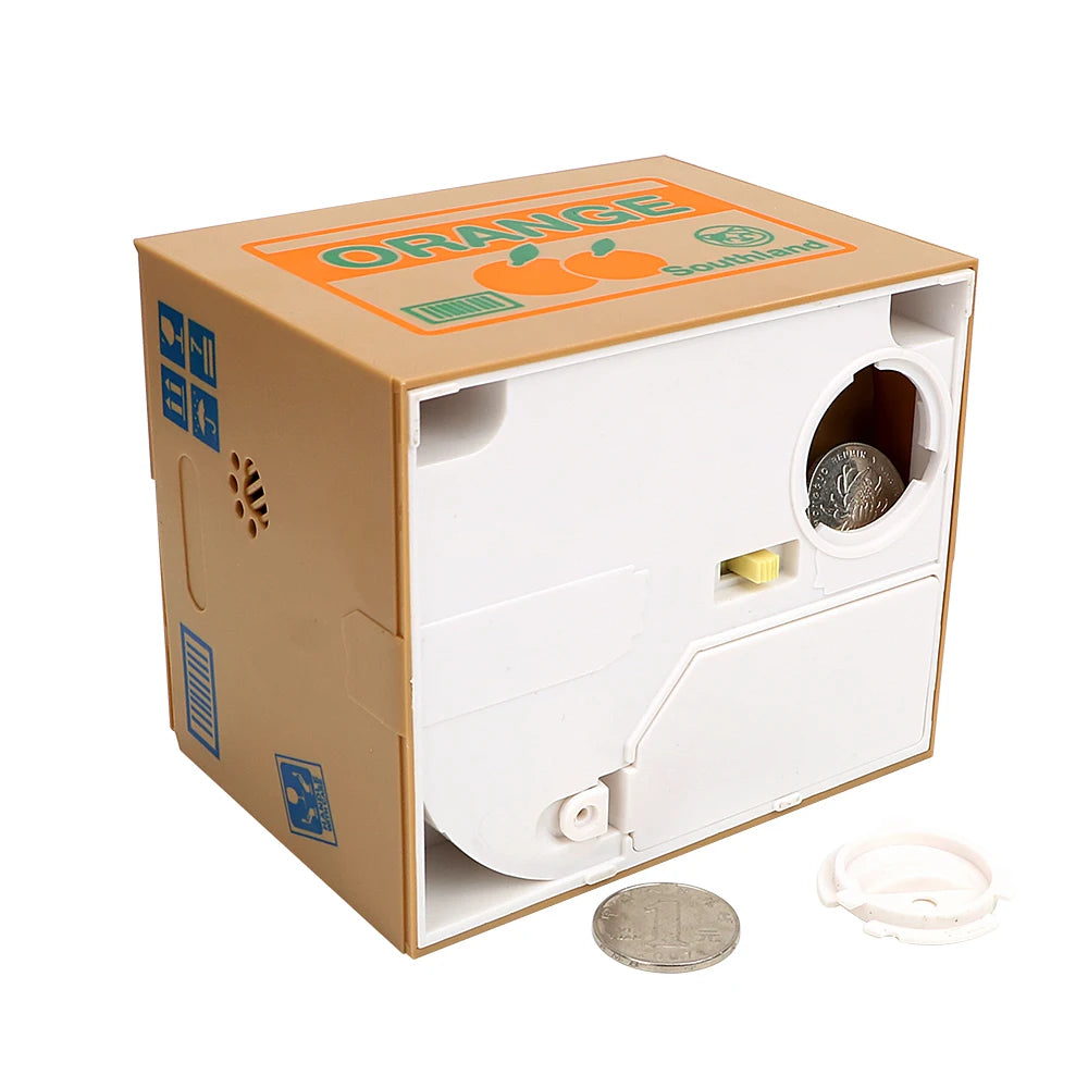 Automated Panda & Cat Coin Bank – Fun Piggy Bank for Kids Electronic Coin Bank Axl