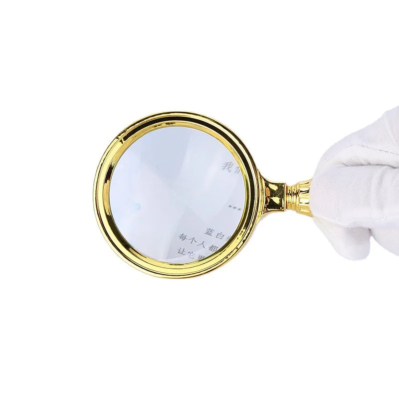 Gold Magnifying Glass Loupe – High Magnification & Keychain Magnifying Glass Loupe Axl