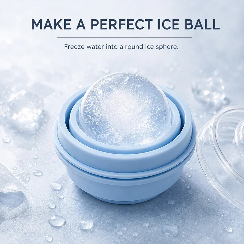 KEMORELA 2-in-1 Silicone Folding Ice Cup – Portable & Stackable Silicone Ice Cup Axl