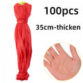 100 Pcs Fruit Hanging Net Bags – Melon, Pumpkin & Watermelon Fruit Support Nets Axl 35cm thicken-100pcs