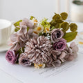 Artificial Chamomile Bouquet – Wedding, Home & Gift Decor Artificial Flower Bouquet Axl PURPLE 3 pcs
