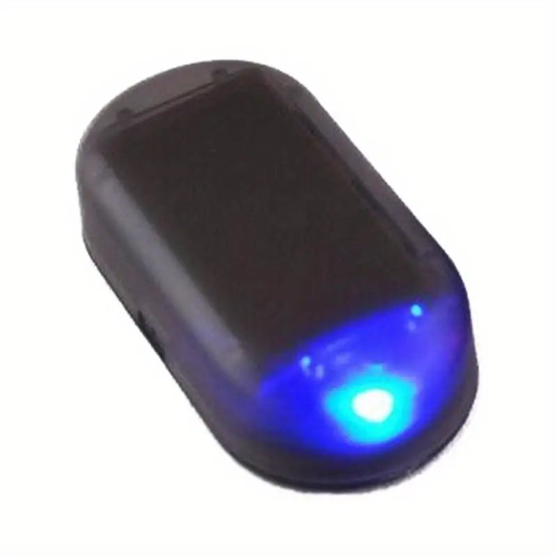 Solar Fake Car Alarm LED Blinking Security Warning Light Car Security Light Axl