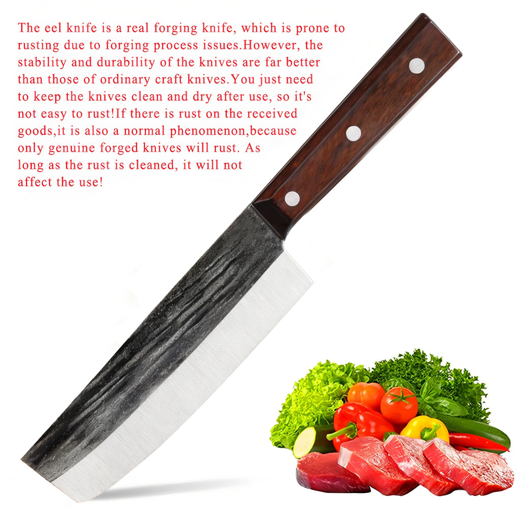 Handmade Forged Boning Chef Knife – Stainless Steel Kitchen Knife Forged Kitchen Knife Axl