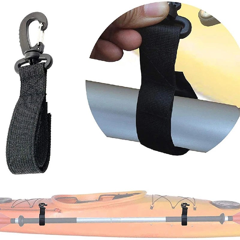2-Pack Kayak Paddle Strap Clips for SUP, Canoe & Inflatable Boats Paddle Strap Clip Axl