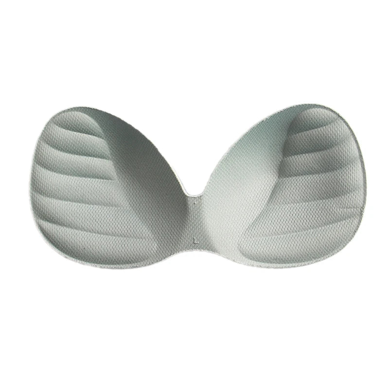 Women's Bikini Bra Padded Inserts – Push Up Chest Enhancer Bikini Bra Inserts Axl Blue One Size