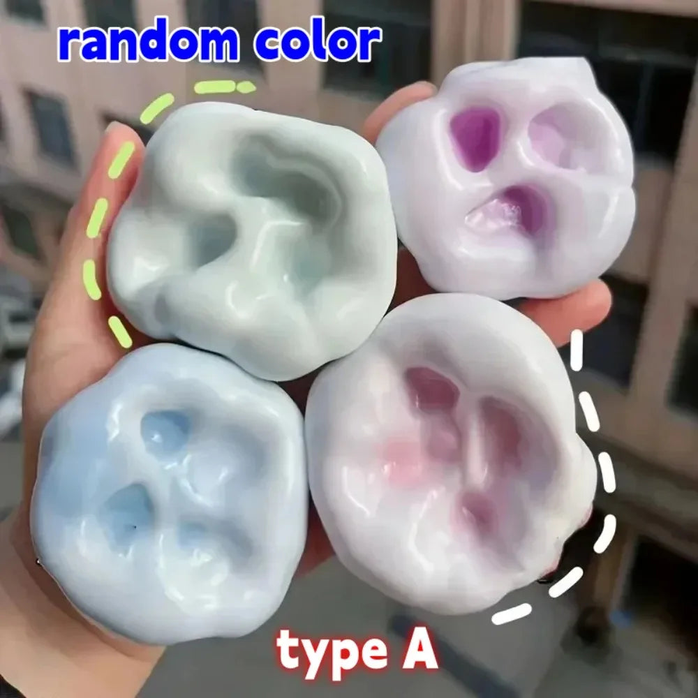 Squishy Jelly Sensory Fidget Ball – Slow-Flow Squeeze Toy Sensory Fidget Ball Axl 1PC type A