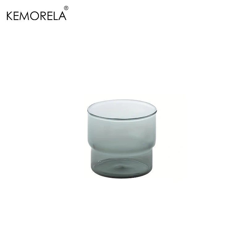 KEMORELA 290ml Origami Glass Mug – Heat Resistant Vintage Cup Glass Mug Axl B 201-300ml