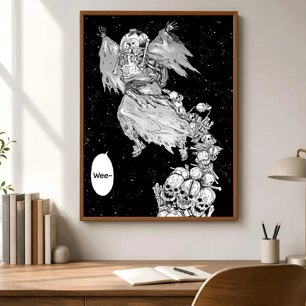 Dai Dark Anime Poster – Self-Adhesive Waterproof Wall Art Anime Wall Poster Axl