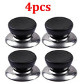 Universal Replacement Pot Lid Handle – Heat-Safe 1/2/4 Pack Cookware Lid Handle Axl 4pcs