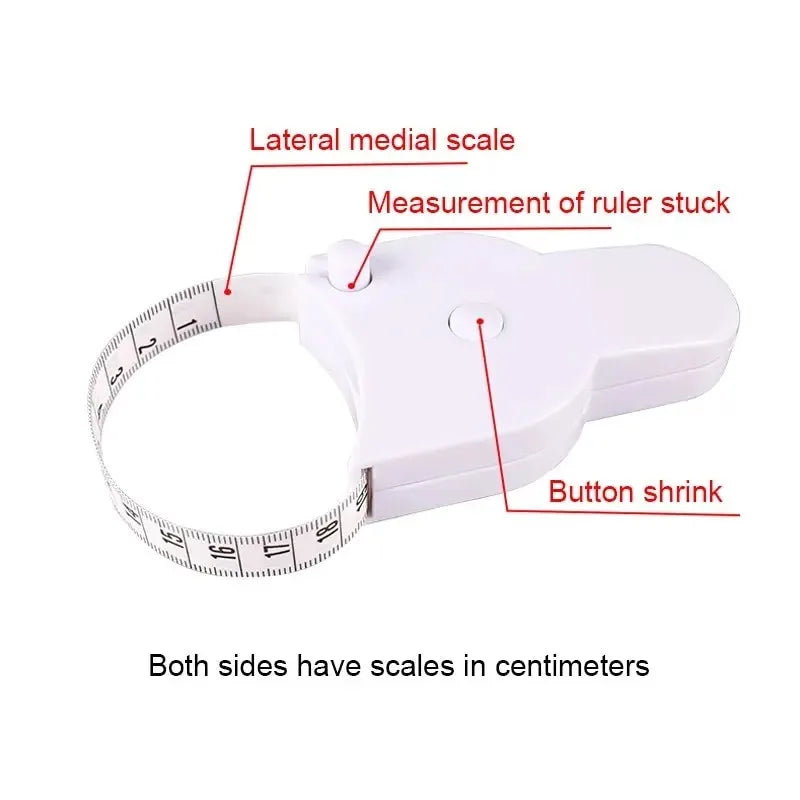 Automatic Retractable Body Measuring Tape – 1.5M Sewing Ruler Body Measuring Tape Axl