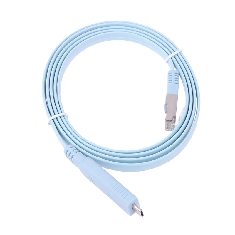 USB-C to RJ45 Console Cable 1.5m | RS232 Serial Adapter Console Cable Adapter Axl