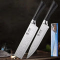 Japanese-Style Forged Stainless Steel Chef Knife | 18.7cm Chef Knife Axl 2pcs