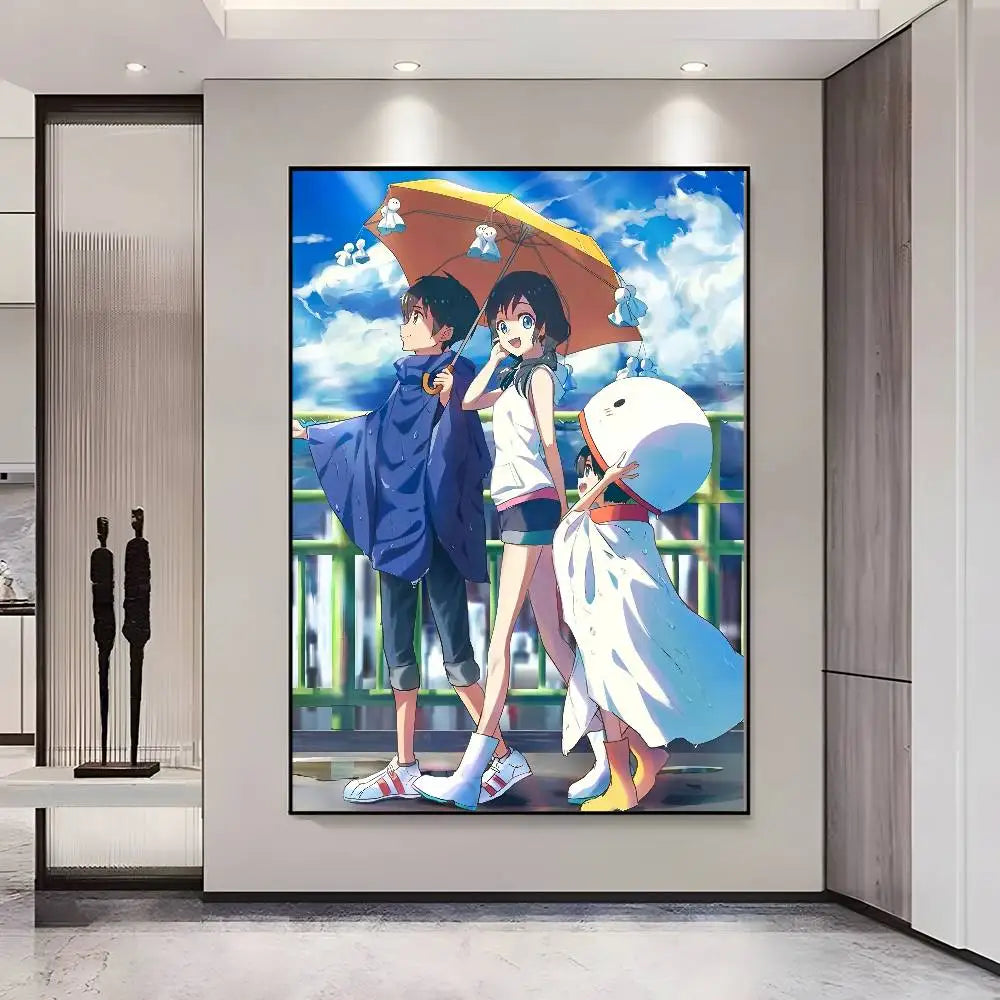 Weathering With You HD Wall Poster – Self-Adhesive Waterproof Wall Art Poster Axl z13 50X70cmNoframe