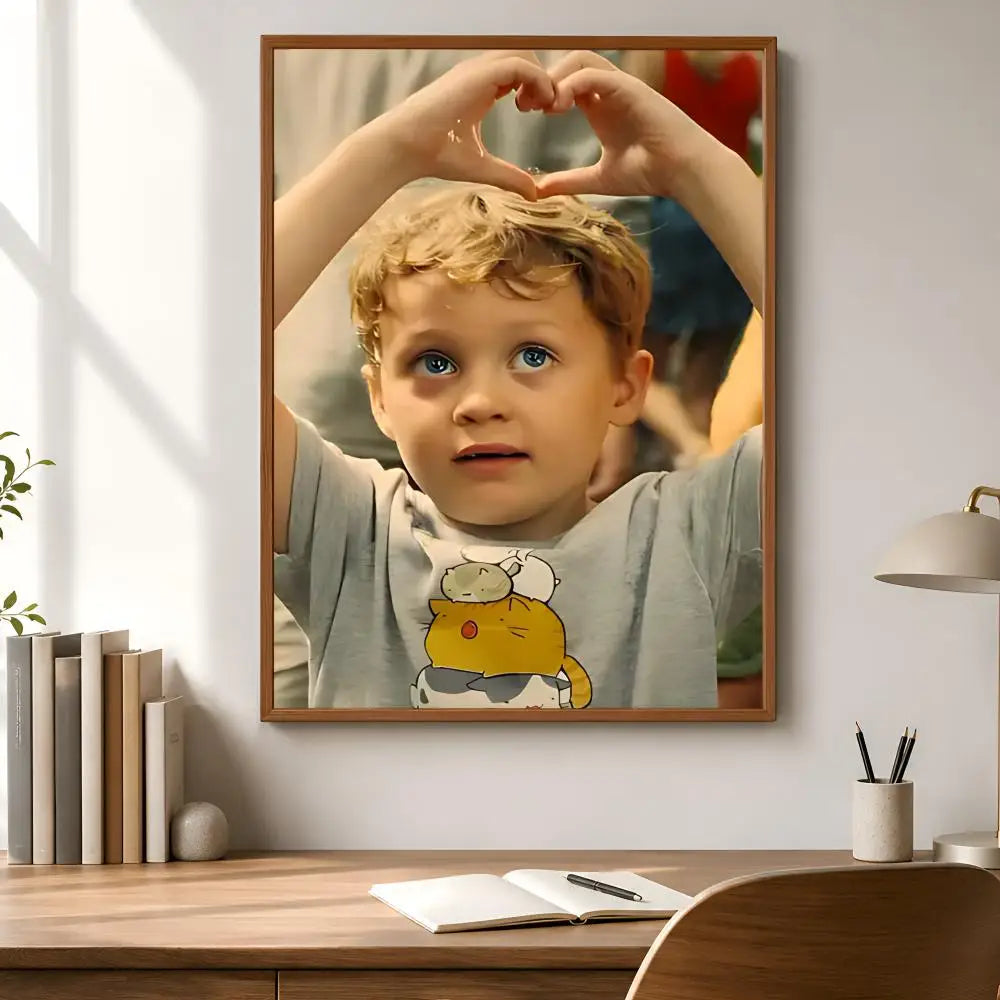 Marsupilami PVC Wall Poster – Peel & Stick HD Art Decor Wall Art Poster Axl
