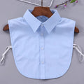 Detachable Fake Collar – False Shirt Collar for Men & Women Detachable Fake Collar Axl Blue