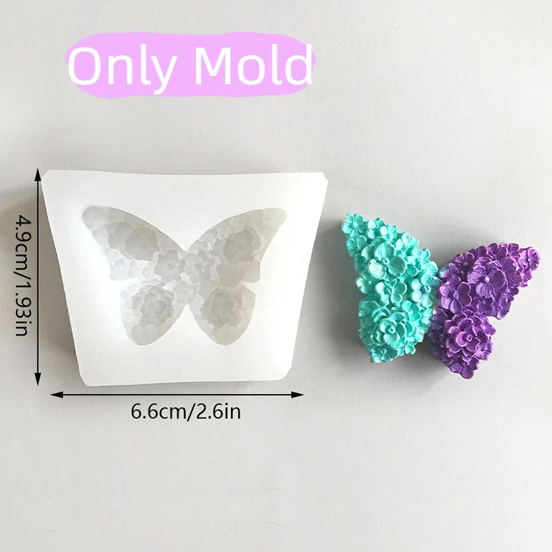 Butterfly Silicone Mold – Resin, Gypsum & DIY Craft Casting Silicone Craft Mold Axl one size