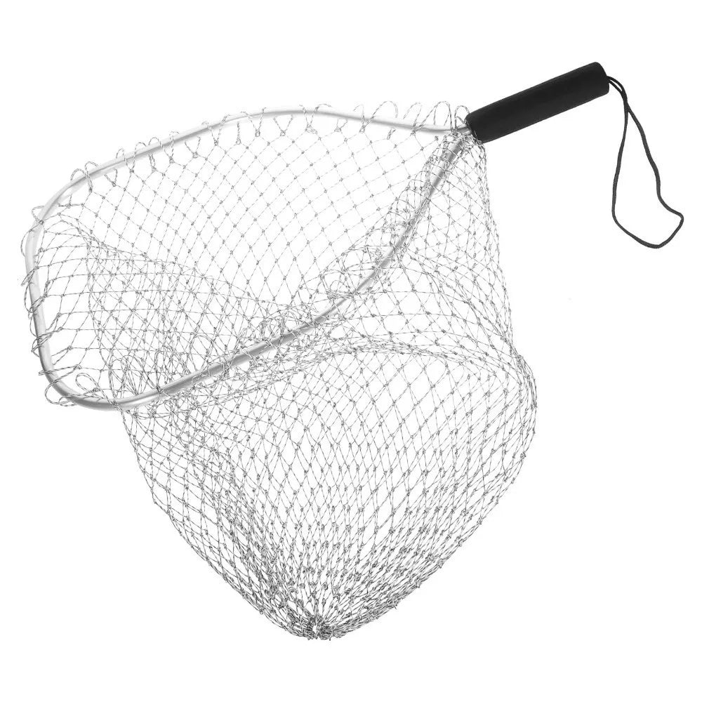 30cm Alloy Fishing Net – Large Capacity Freshwater & Saltwater Fishing Net Axl
