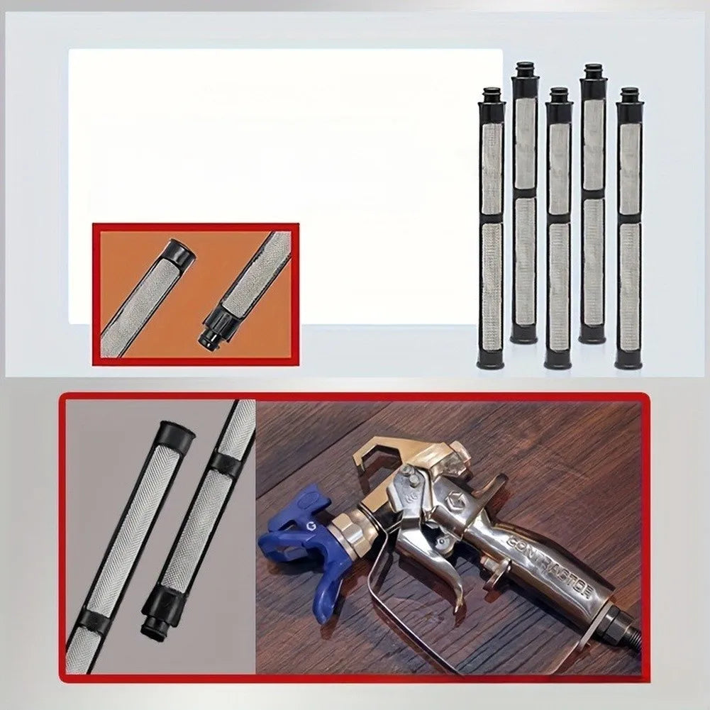 Airless Spray Equipment Filter Set – 13-Piece Stainless Steel Spray Equipment Filter Axl