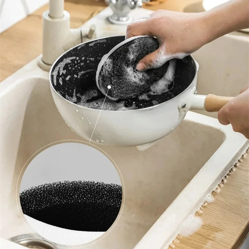 3-Pack Double-Sided Kitchen Sponge – Eco-Friendly Dish Scrubber Kitchen Cleaning Sponge Axl