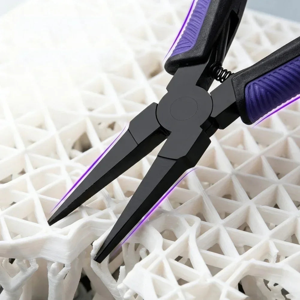 3D Printing Support Removal Pliers – 4mm Flat Nose Fine Tip 3D Printing Pliers Axl