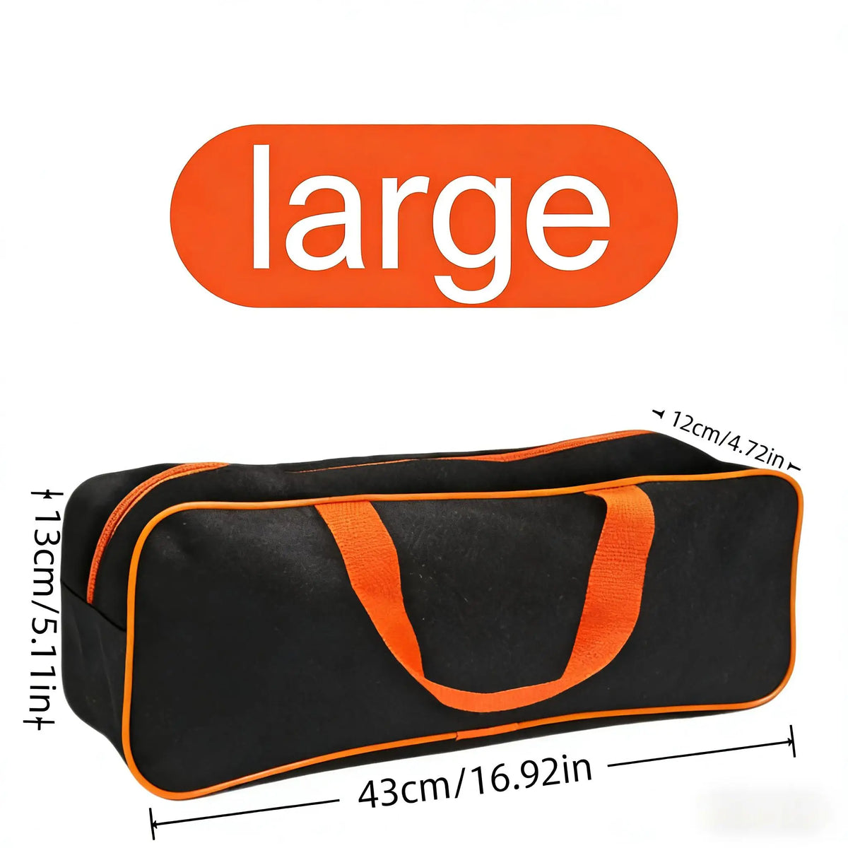 Vehicle-Mounted Tool Bag – Zippered Oxford Organizer, 2 Sizes Vehicle Tool Bag Axl L-1PC