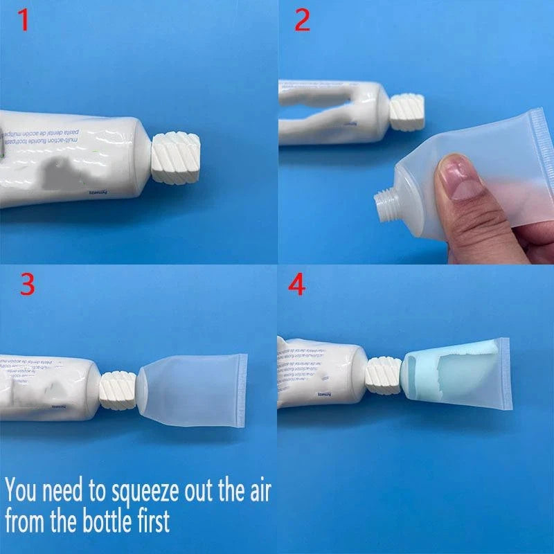 30ml Reusable Empty Squeeze Tube Bottles – Travel Cosmetic Set Travel Cosmetic Tubes Axl