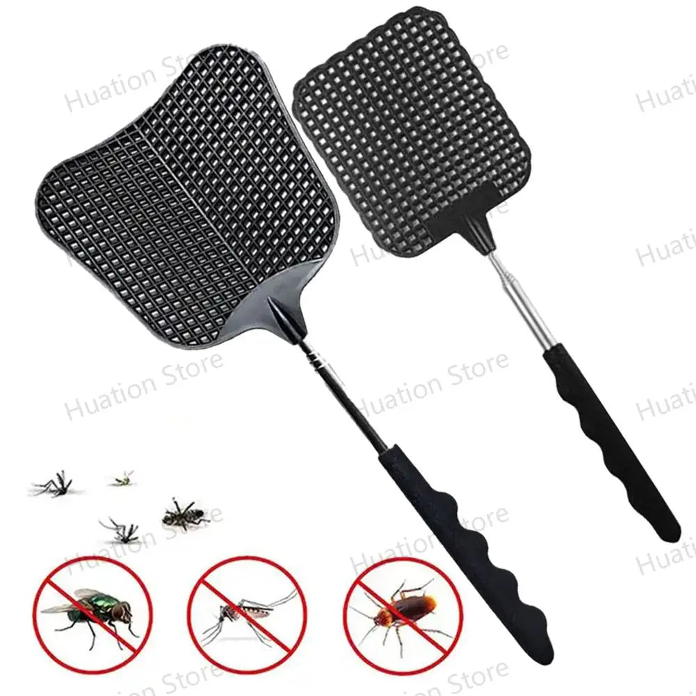 Retractable Fly Swatter – Plant Design Manual Mosquito Killer Fly Swatter Axl