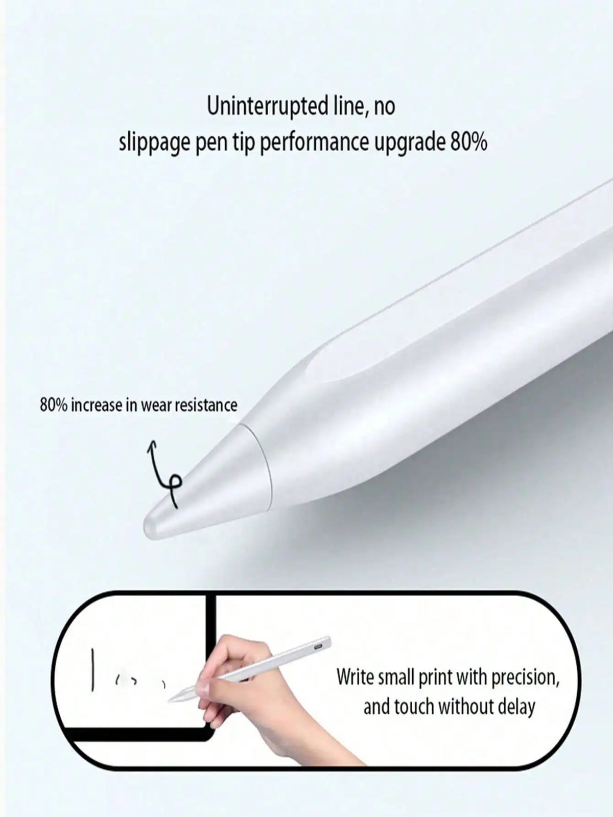 Magnetic Capacitive Stylus Pen – Tilt & Palm Rejection for Tablets Tablet Stylus Pen Axl
