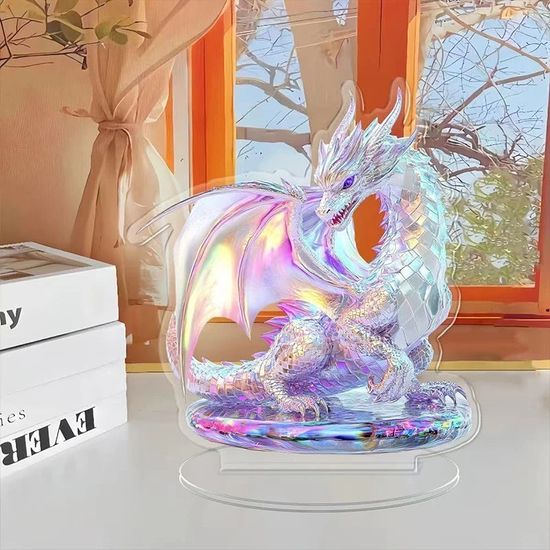 Peacock Desktop Ornament – Office & Housewarming Gift Décor Decorative Figurine Axl F