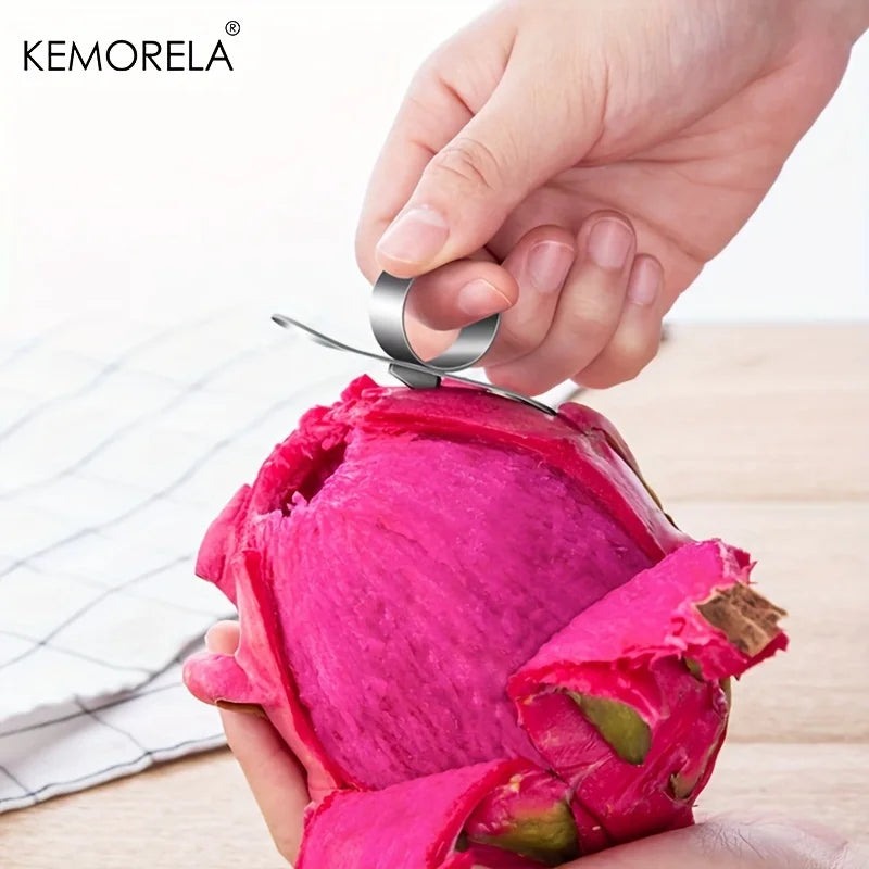 Stainless Steel Orange & Pomegranate Peeler Ring | KEMORELA Fruit Peeler Ring Axl
