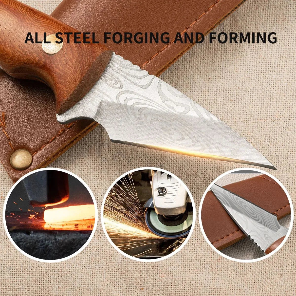 Stainless Steel Grafting Knife – Bark & Bud Fruit Tree Tool Grafting Knife Axl