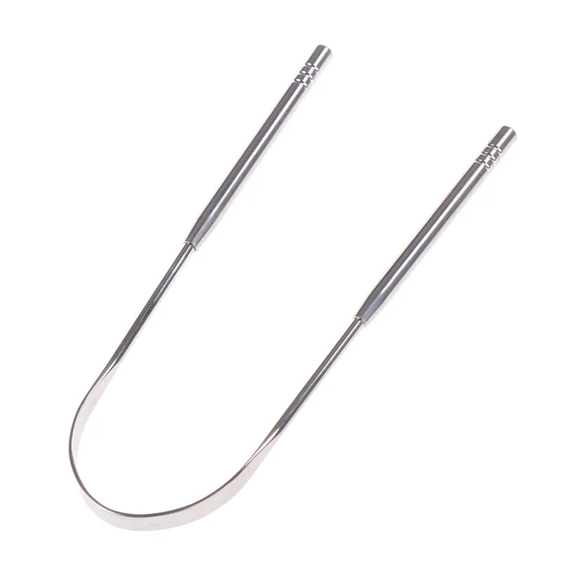 Stainless Steel Tongue Cleaner Scraper | Oral Care Tool Tongue Scraper Axl