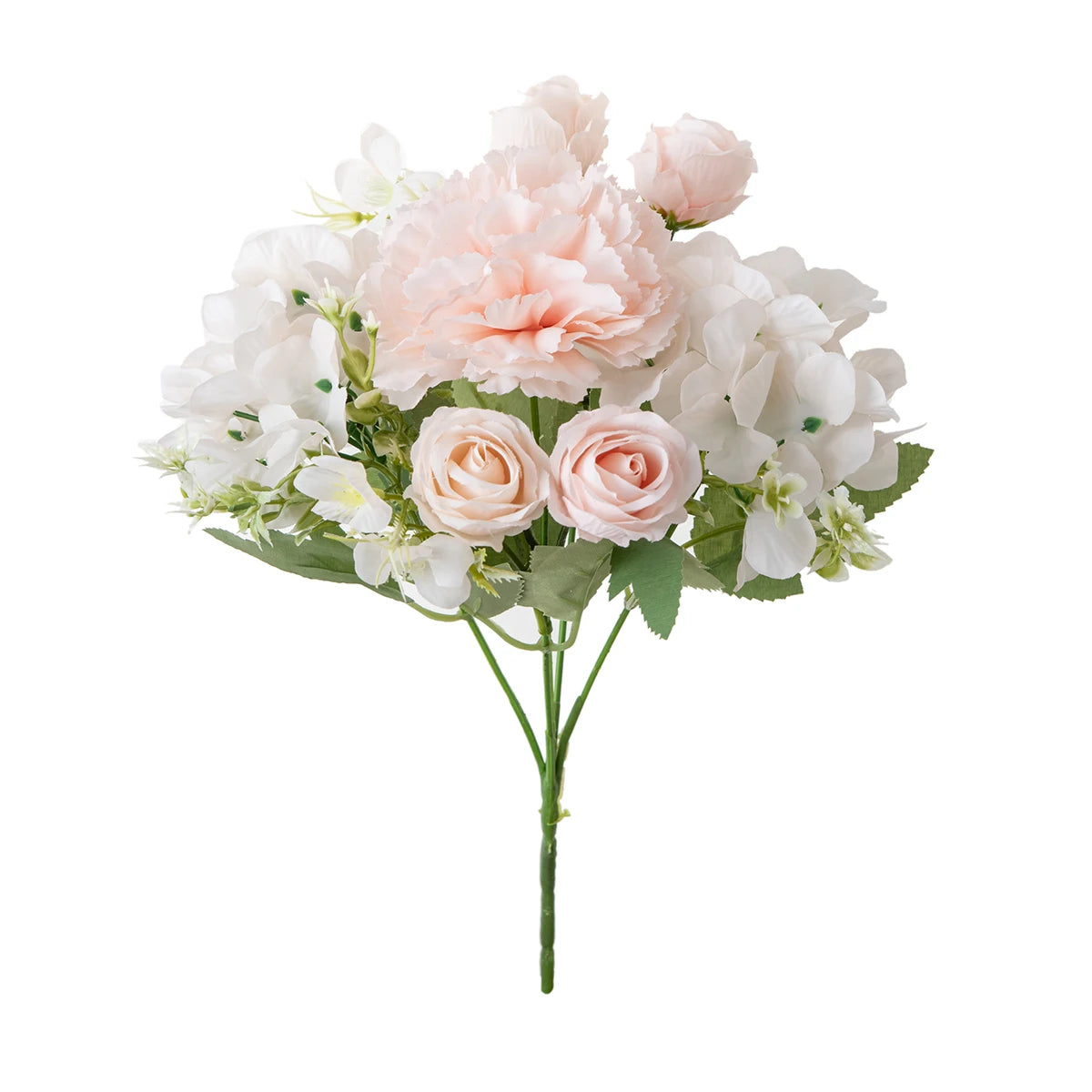 Silk Artificial Carnation Rose Bouquet – Wedding & Home Decor Artificial Flower Bouquet Axl color 2 3 pcs